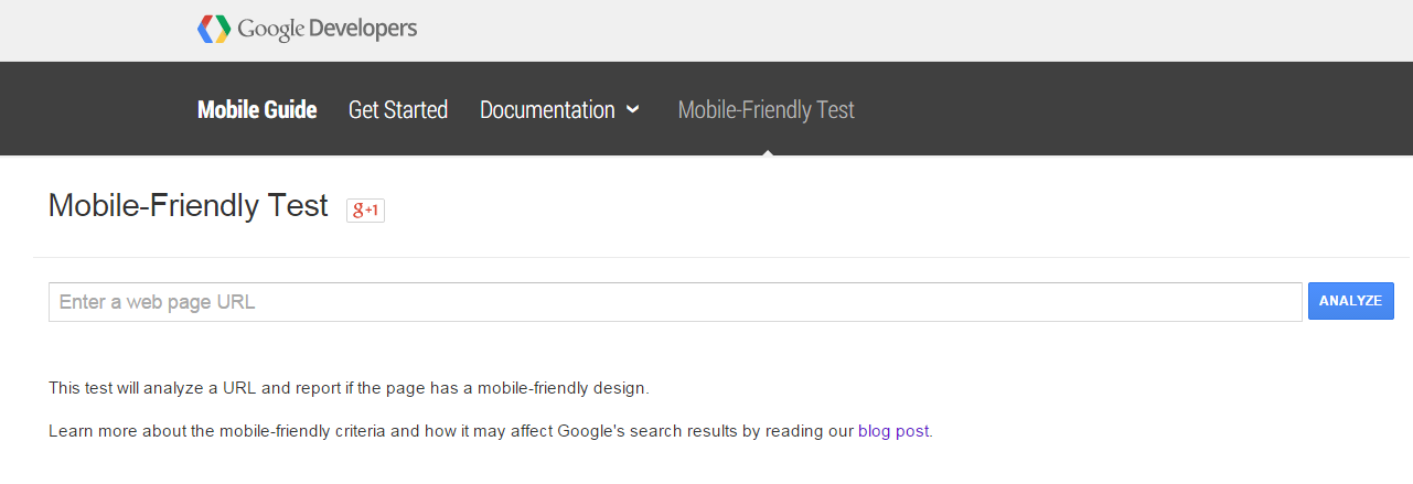 Use Google's Mobile-Friendly Test to see if your site is mobile-friendly.